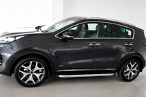 Kia Sportage 2015-2021 Pedane Laterali Fullmond (2 pz, Alluminio) foto 1