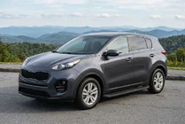 Kia Sportage 2015-2021 Pedane Laterali Tayga Black (2 pz, Alluminio) foto 1