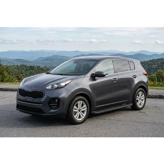 Pedane Laterali Tayga Black (2 pz, Alluminio) Kia Sportage 2015-2021 foto 1
