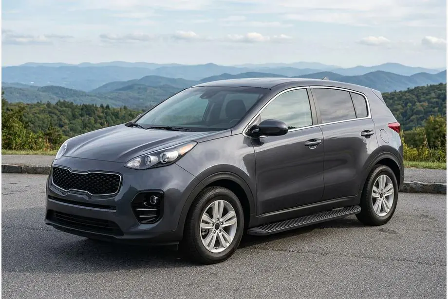 Kia Sportage 2015-2021 Pedane Laterali Tayga Black (2 pz, Alluminio) Image