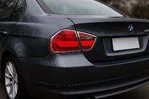 BMW 3 Series E90/E91 2005-2011 Coperture cromate per fanali posteriori (2 pz, plastica) foto 1