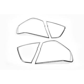 Coperture cromate per fanali posteriori (2 pz, plastica) foto 3