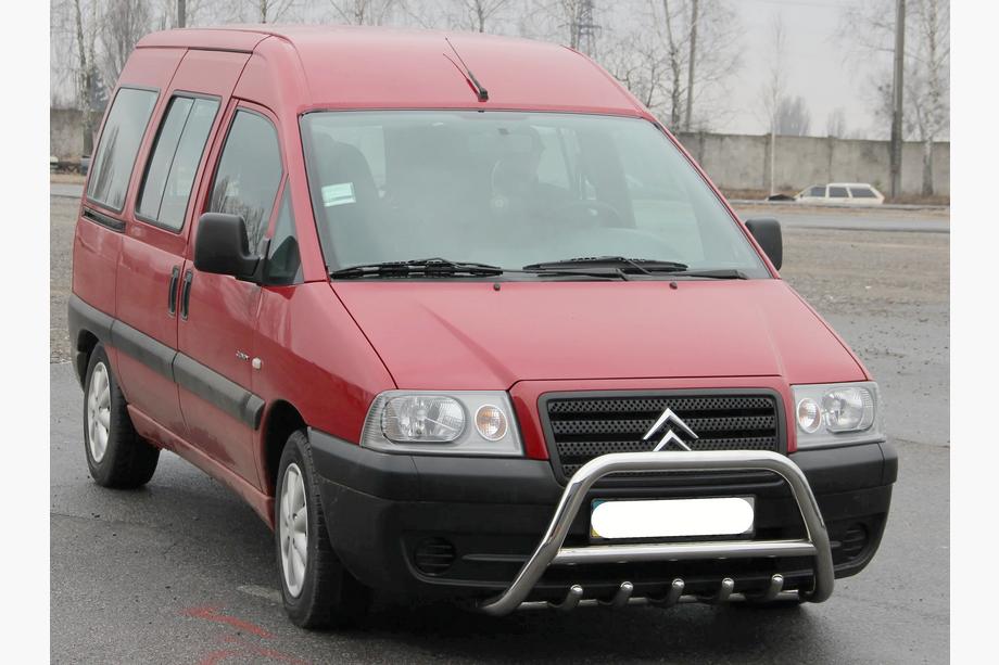 Fiat Scudo 1996-2007 Paraurti Anteriore WT003 (Acciaio Inox) Image