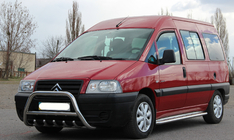 Citroen Jumpy 1996-2007 Paraurti Anteriore WT003 (Acciaio Inox) foto 3