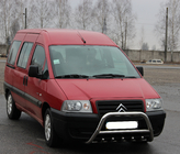Citroen Jumpy 1996-2007 Paraurti Anteriore WT003 (Acciaio Inox) foto 2