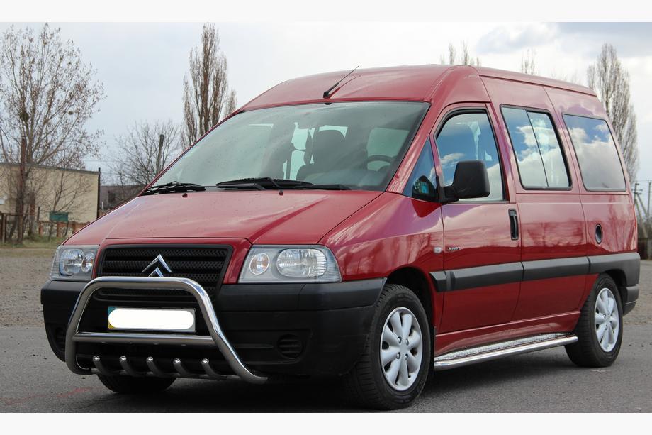 Citroen Jumpy 1996-2007 Paraurti Anteriore WT003 (Acciaio Inox) Foto 3