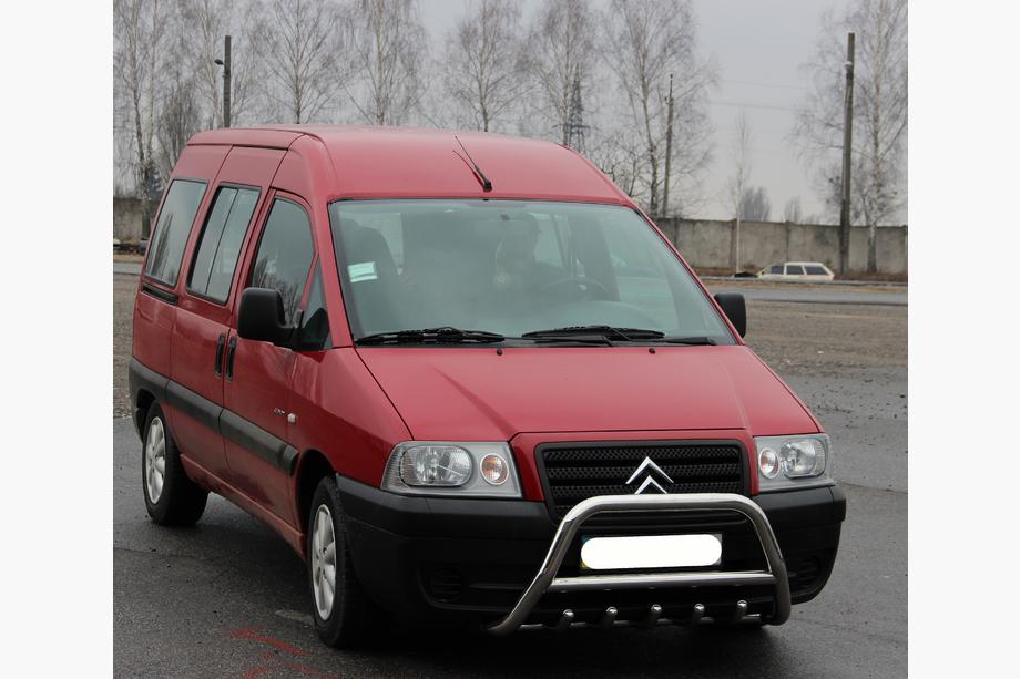 Citroen Jumpy 1996-2007 Paraurti Anteriore WT003 (Acciaio Inox) Foto 2