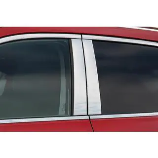 Coperture Montanti Porta Cromate (4 pz, Acciaio Inox) foto 1