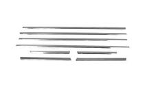 Mitsubishi Outlander 2006-2012 Cornici finestrini acciaio inox (8 pz) foto 3