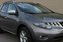 Nissan Murano 2002-2008 Coperture Specchietti Acciaio Inox (2008-2010, 2 pz) foto 3