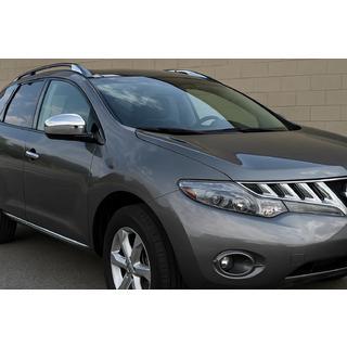 Coperture Specchietti Acciaio Inox (2008-2010, 2 pz) Nissan Murano 2002-2008 foto 3