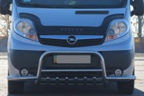 Renault Trafic 2001–2015 Bull bar con barre laterali Exclusive (acciaio inox) foto 2