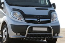 Renault Trafic 2001–2015 Bull bar con barre laterali Exclusive (acciaio inox) foto 3