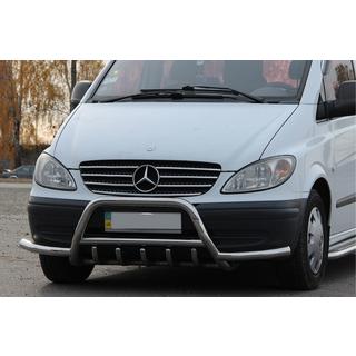 Parabullbar WT003 con Barre (Acciaio Inox) Mercedes Vito W639 2004-2014 foto 3