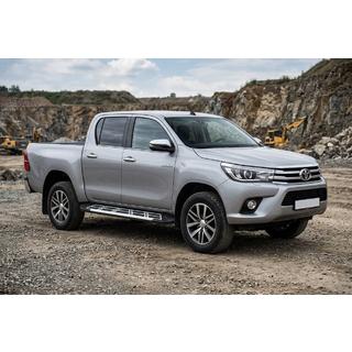 Pedane Laterali Sunrise (2 pz, Alluminio) Toyota Hilux 2015- foto 1