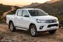 Toyota Hilux 2015- Pedane Laterali Line (2 pz, Alluminio) foto 1