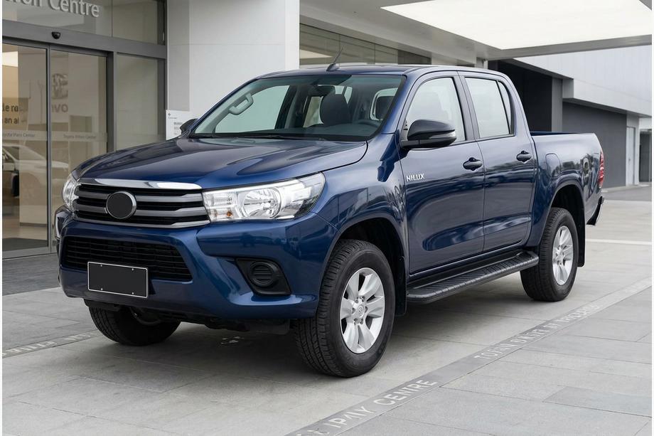 Toyota Hilux 2015- Pedane Laterali Bosphorus Black (2 pz, Alluminio) Image