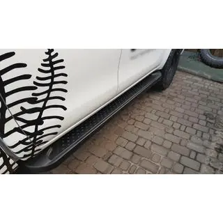 Pedane Laterali Allmond Black (2 pz, Alluminio)