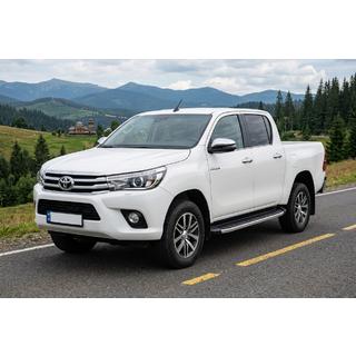 Pedane Laterali Fullmond (2 pz, Alluminio) Toyota Hilux 2015- foto 1
