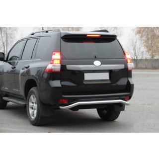 Barra Posteriore AK008 (Acciaio Inox) Toyota Land Cruiser Prado 150 2009-2023 foto 2