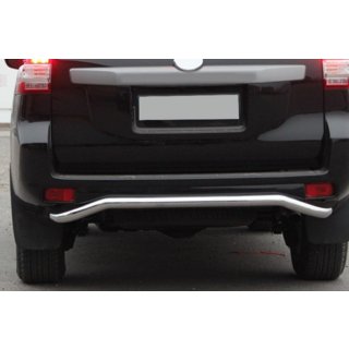 Barra Posteriore AK008 (Acciaio Inox) Toyota Land Cruiser Prado 150 2009-2023 foto 1