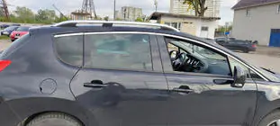 Peugeot 3008 2008-2016 Barre Portatutto Skyport GREY foto 1