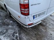 Mercedes Sprinter W906 2006–2018 Tubi laterali dietro la ruota posteriore, angolari (2 pz, acciaio inox) Lunga foto 11