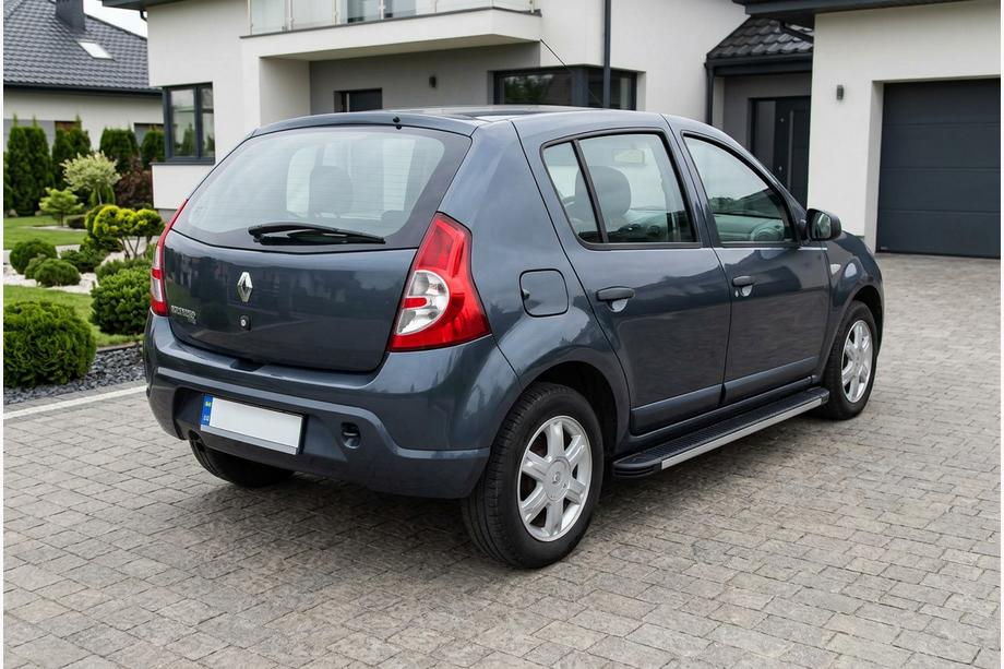 Renault Sandero 2007-2013 Pedane Laterali Maya V1 (2 pz, Alluminio) Image