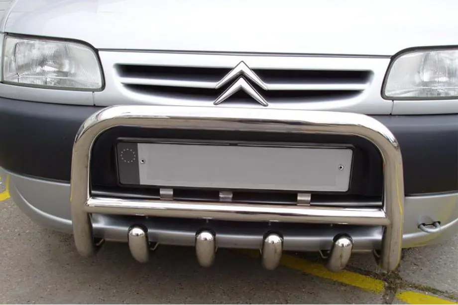 Citroen Berlingo 1996-2008 Parabulloni QT006 (Acciaio Inox) Foto 1