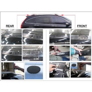 Barre portatutto nere (Crown) Honda CRV 2007-2011 foto 2