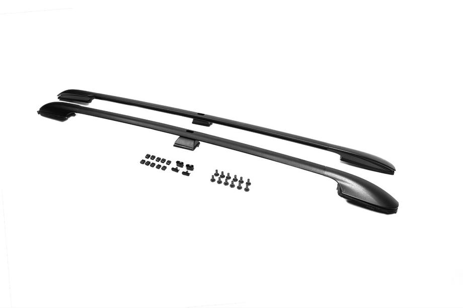 Toyota Rav 4 2006-2013 Barre longitudinali tetto OEM nere (alluminio) Foto 2