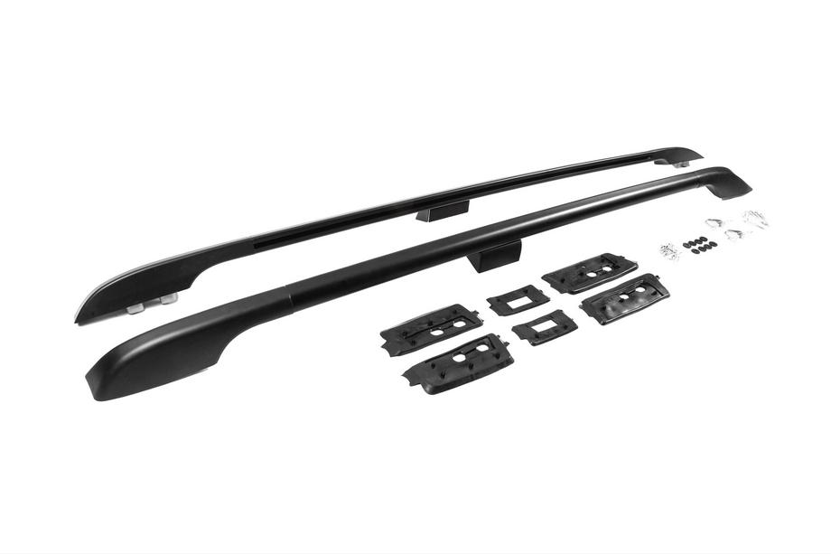 Toyota Land Cruiser 200 2007-2021 Barre Tetto Design Originale Premium Black (2 pz) Foto 5