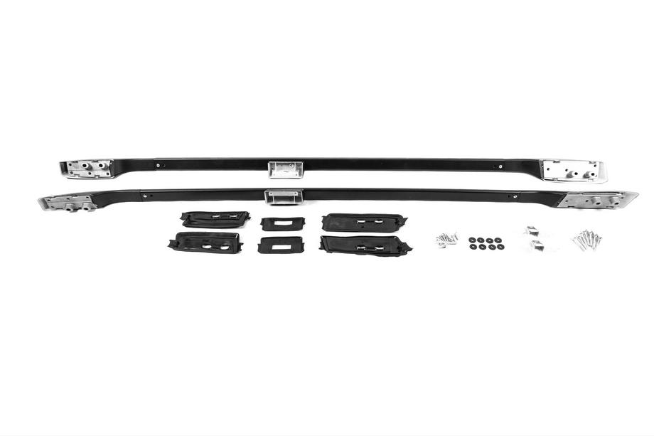 Toyota Land Cruiser 200 2007-2021 Barre Tetto Design Originale Premium Black (2 pz) Foto 8