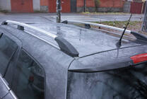 Opel Astra H 2004-2013 Barre portatutto in alluminio (Caravan, cromo) foto 5
