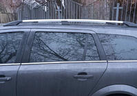 Opel Astra H 2004-2013 Barre portatutto in alluminio (Caravan, cromo) foto 3