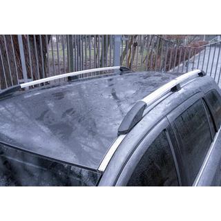 Barre portatutto in alluminio (Caravan, cromo) Opel Astra H 2004-2013 foto 4