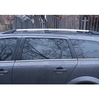 Barre portatutto in alluminio (Caravan, cromo) Opel Astra H 2004-2013 foto 3