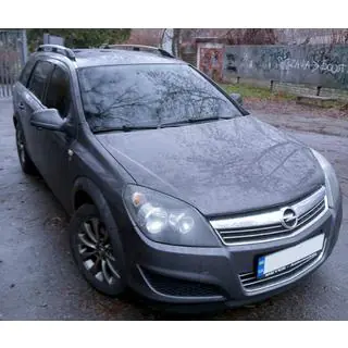 Barre portatutto in alluminio (Caravan, cromo) Opel Astra H 2004-2013 foto 1