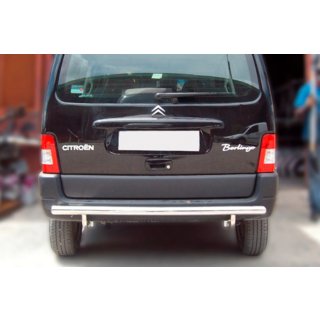 Protezione Posteriore (Acciaio Inox) Citroen Berlingo 1996-2008 foto 1