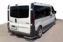 Opel Vivaro 2001–2015 Angolari Posteriori AK003 (Acciaio Inox) foto 2