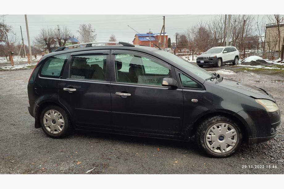Ford C-Max 2004-2010 Barre Tetto Cromate Piedini in plastica Foto 4