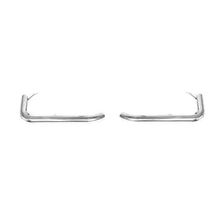 Barre angolari posteriori singole (2 pz, acciaio inox)