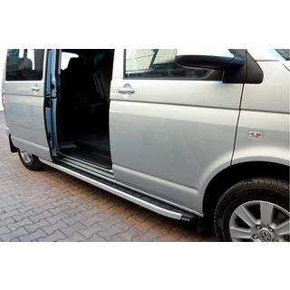 Pedane laterali Fullmond (2 pz, alluminio) Volkswagen T4 Transporter 1990-2003 foto 1