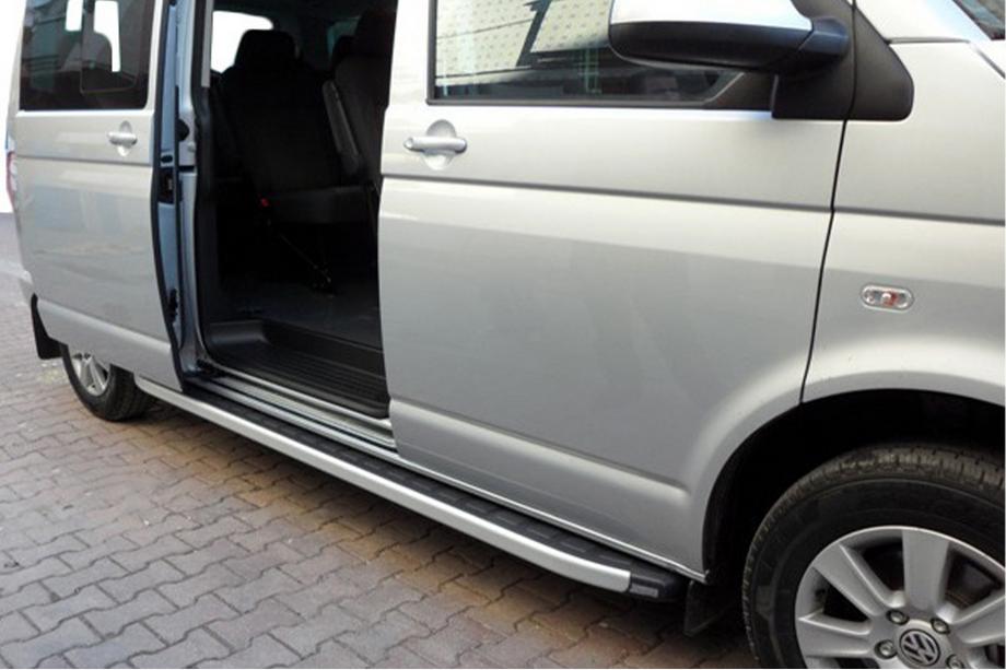 Volkswagen T4 Caravelle/Multivan 1990–2003 Pedane laterali Fullmond (2 pz, alluminio) Passo Lungo Image