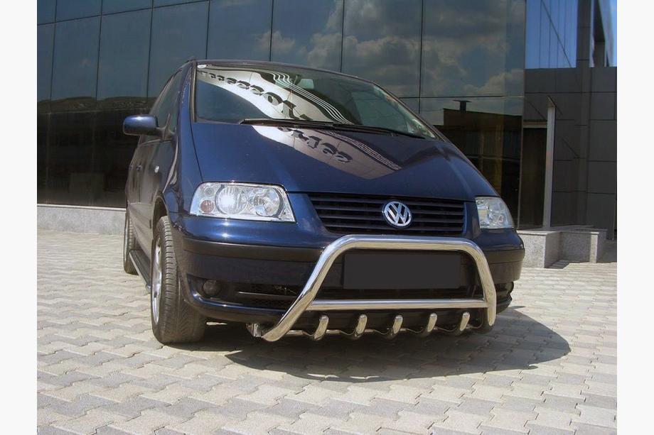 Volkswagen Sharan 2010-2023 Paraurti Anteriore WT003 (Acciaio Inox) Image
