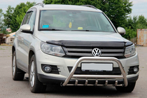 Volkswagen Tiguan 2007-2016 Paraurti Anteriore WT003 (Acciaio Inox) foto 1