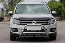 Volkswagen Tiguan 2007-2016 Paraurti Anteriore WT003 (Acciaio Inox) foto 2