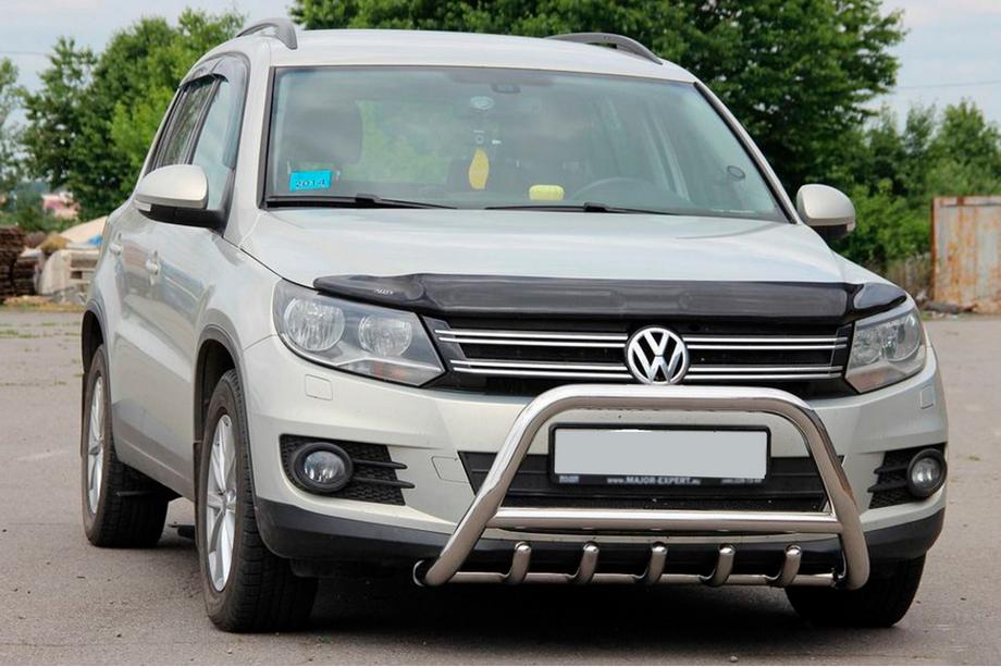 Volkswagen Tiguan 2007-2016 Paraurti Anteriore WT003 (Acciaio Inox) Image