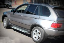 BMW X5 E53 1999–2006 Pedane Laterali Allmond Grey (2 pz, Alluminio) foto 4