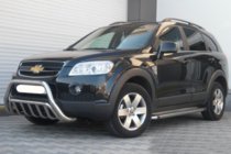 Chevrolet Captiva 2006-2019 Protezione Anteriore WT002 (Acciaio Inox) foto 2
